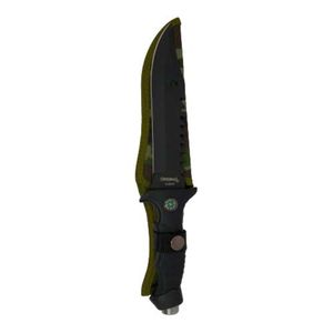 Faca esportiva de aço inox com bainha 32cm Original Line