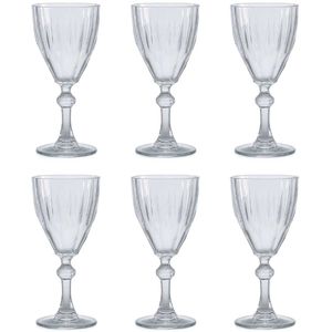 Jogo de Taças Dominic 275ml 6 Peças em Vidro Hauskraft