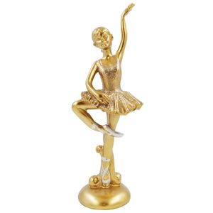 Bailarina Decorativa 21x5,5cm em Resina Martins & Martins
