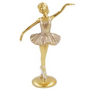 Bailarina Decorativa 19x7,5cm em Resina Martins & Martins