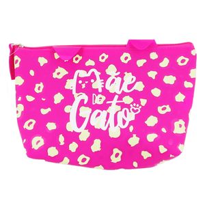Nécessaire Mãe de Gato 18,5x25cm em PVC Qualis