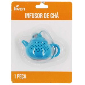 Infusor P/ Chá Chaleira  4cm em Silicone Livon