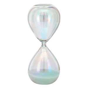 Ampulheta Decorativo Furta Cor 20cm em Vidro Livon
