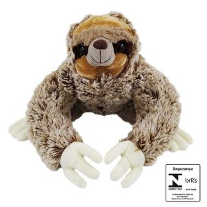Preguiça de Pelúcia 23cm em Poliéster Fizzy