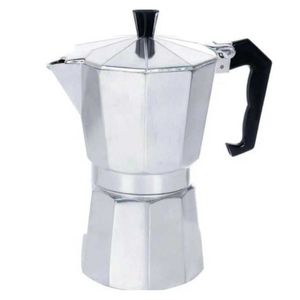 Cafeteira italiana 12,5cm 3 Xícaras em Alumínio Clink