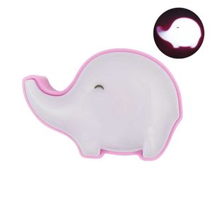 Abajur Noturno Elefante LED 10x7,5cm em Plástico Moment
