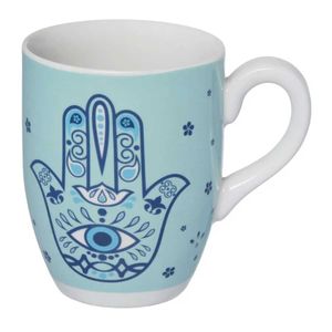 Caneca Hamsa 350ml em Porcelana Hauskraft