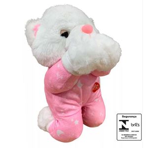 Ursinho de Pelúcia Que Reza o Pai Nosso 23cm Fizzy