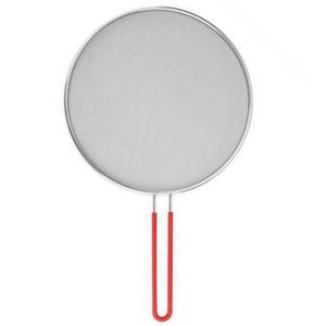 Tela de Fritura Anti Respingo 30x30cm Uni Home-Vermelho