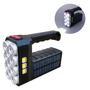 Lanterna Recarregável 11 LEDs + COB em Plástico X-Cell