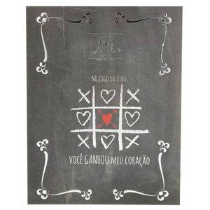 Kit Vinho É Amor 5 Peças Word Classic