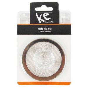 Ralo de Pia 7,2cm em Aço Inox KeHome