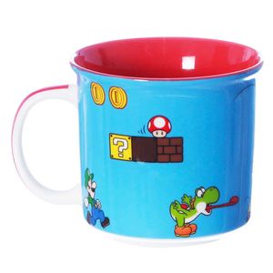 Caneca Super Mario 350ml em Porcelana Zona Criativa