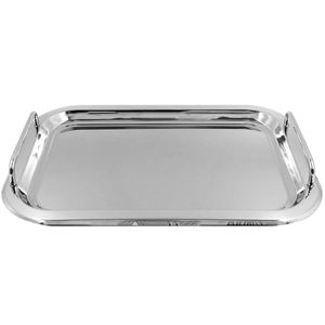 Bandeja Retangular C/ Alça 33x23cm em Metal UniHome