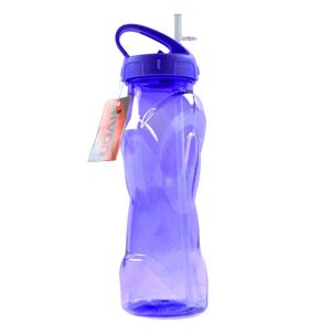 Garrafa C/ Canudo 600ml em Plástico Livon