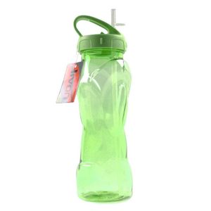 Garrafa C/ Canudo 600ml em Plástico Livon