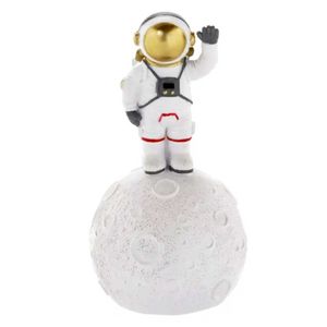 Astronauta Decorativo 17x9cm em Resina Mabruk
