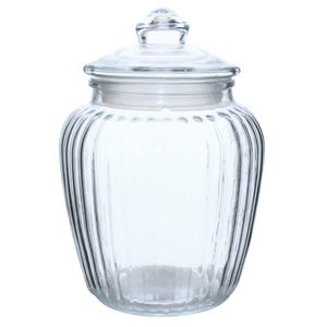 Porta Mantimento C/ Tampa Hermética 1,920ml em Vidro Dynasty