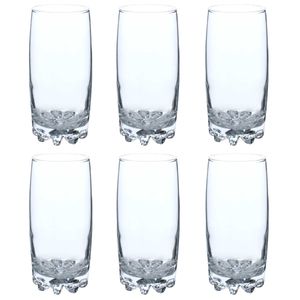 Jogo de Copos Sylvana 6 Peças 385ml em Vidro Fullfit