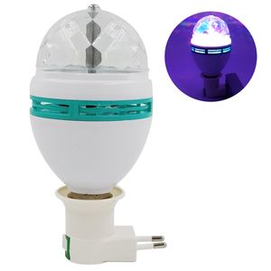 Lâmpada Giratória Colorida LED 14x6cm em Plástico Top Útil