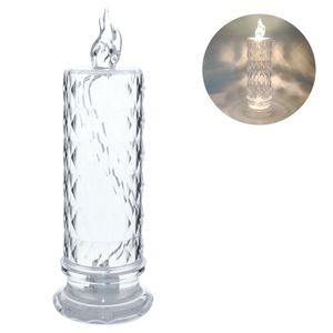 Vela Luminária Decorativo LED 19cm em Plástico Interponte