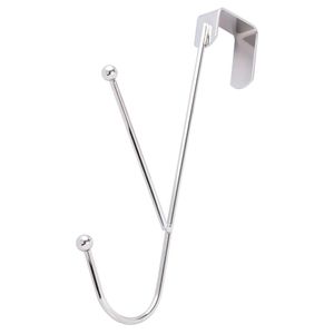Gancho P/ Porta Duplo de Metal 3,5x10x21cm Interponte Clink