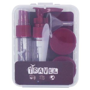 Kit Viagem 7 Peças em Plástico Interponte