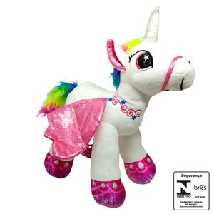 Unicórnio de Pelúcia 33cm Fizzy