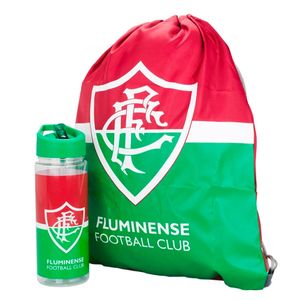 Garrafa Fluminense C/ Mochila 450ml em Plástico Mileno
