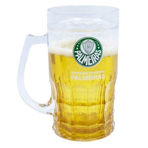 Caneca C/ Gel Térmico Palmeiras 400ml em Plástico Mileno