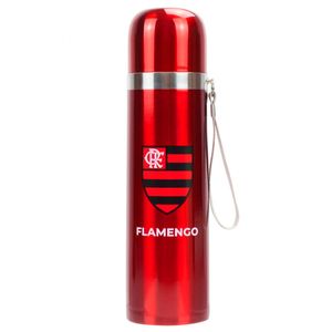 Garrafa Térmica Flamengo 500ml em Aço Inox Mileno