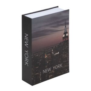 Cofre Livro Camuflado 5x11x18cm em Metal UniHome