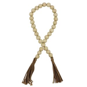 Colar Decorativo 50cm em Madeira Mart/Moas