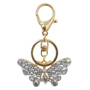 Chaveiro Borboleta 9cm em Metal Youbai