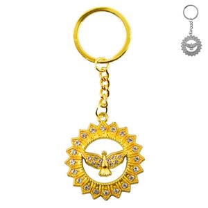 Chaveiro Espirito Santo 10cm em Metal Taimes