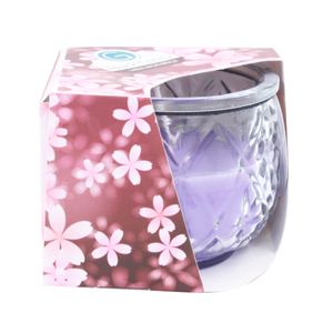 Vela Aromática Decorativa 7x5,5cm em Vidro Cascavel
