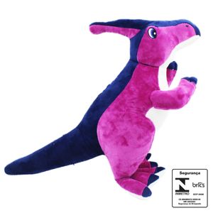 Dinossauro de Pelúcia 33cm em Poliéster Fizzy
