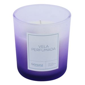 Vela Decorativa Aromática 8x7cm em Vidro Gifthome