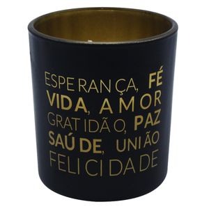 Vela Decorativa Aromática 8x7cm em Vidro Gifthome