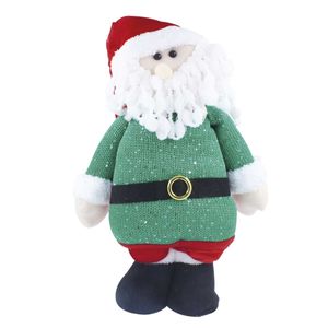 Papai Noel C/ Led 55cm em Poliéster Rio de Ouro