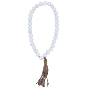 Colar Decorativo 53cm em Madeira Mart/Moas