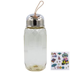 Garrafa Diamante C/ Alça 550ml em Plástico Golden Rio