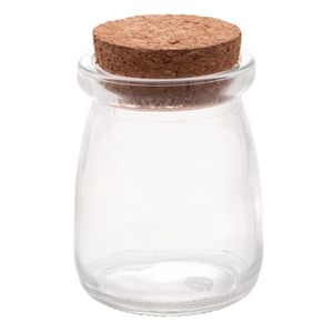 Pote C/ Tampa Rolha 250ml em Vidro Lyor