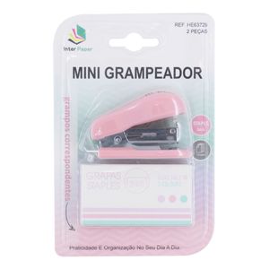 Mini Grampeador 6cm em Metal Interponte