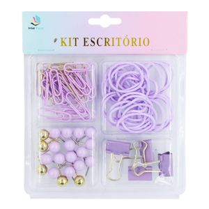 Kit Escritório 4 Modelos em Plástico/ Metal Interponte