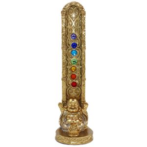 Porta Incenso Decorativo Monge 18cm em Resina Youbai