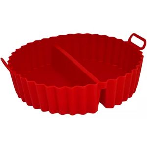 Forma P/ Air Fryer C/ Divisória 20cm em Silicone UniHome