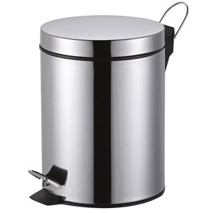 Lixeira C/ Pedal 12L em Aço Inox Kehome