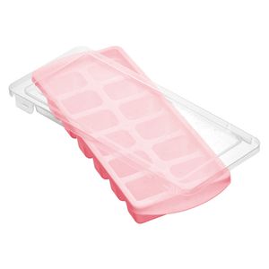 Forma de Gelo C/ Tampa 22,5x9,5cm em Plástico Livon