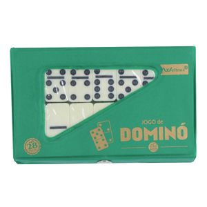 Jogo de Domino 28 Peças 5mm em Melamina Wellmix